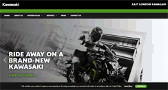 Desktop Screenshot of eastlondonkawasaki.co.uk